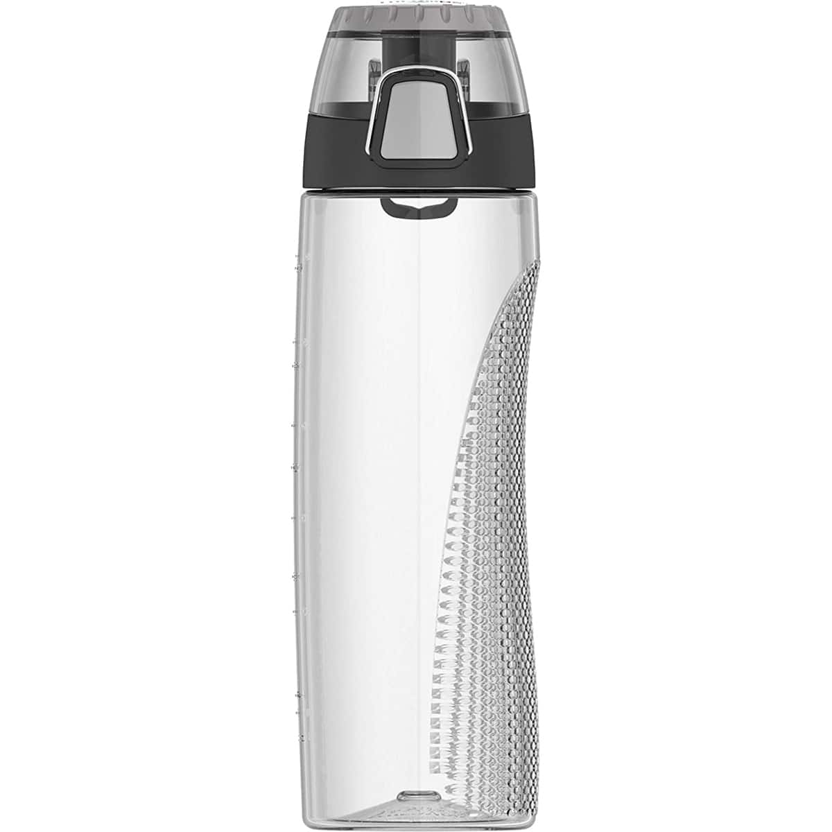 Thermos - 24 oz. Tritan Flip-Cap Water Bottle with Rotating Meter - Clear