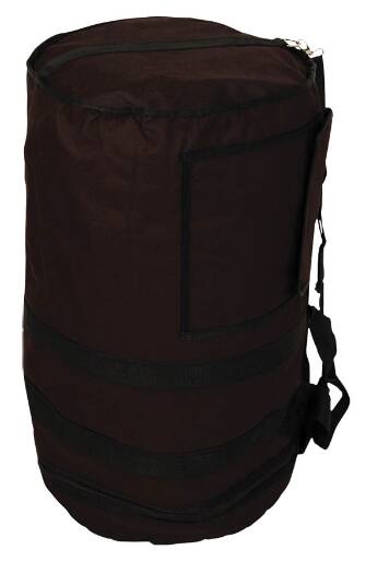 Front. Tycoon Percussion - Standard Conga Carrying Bag, Durable Nylon with Cushioning, Adjustable Shoulder Strap.