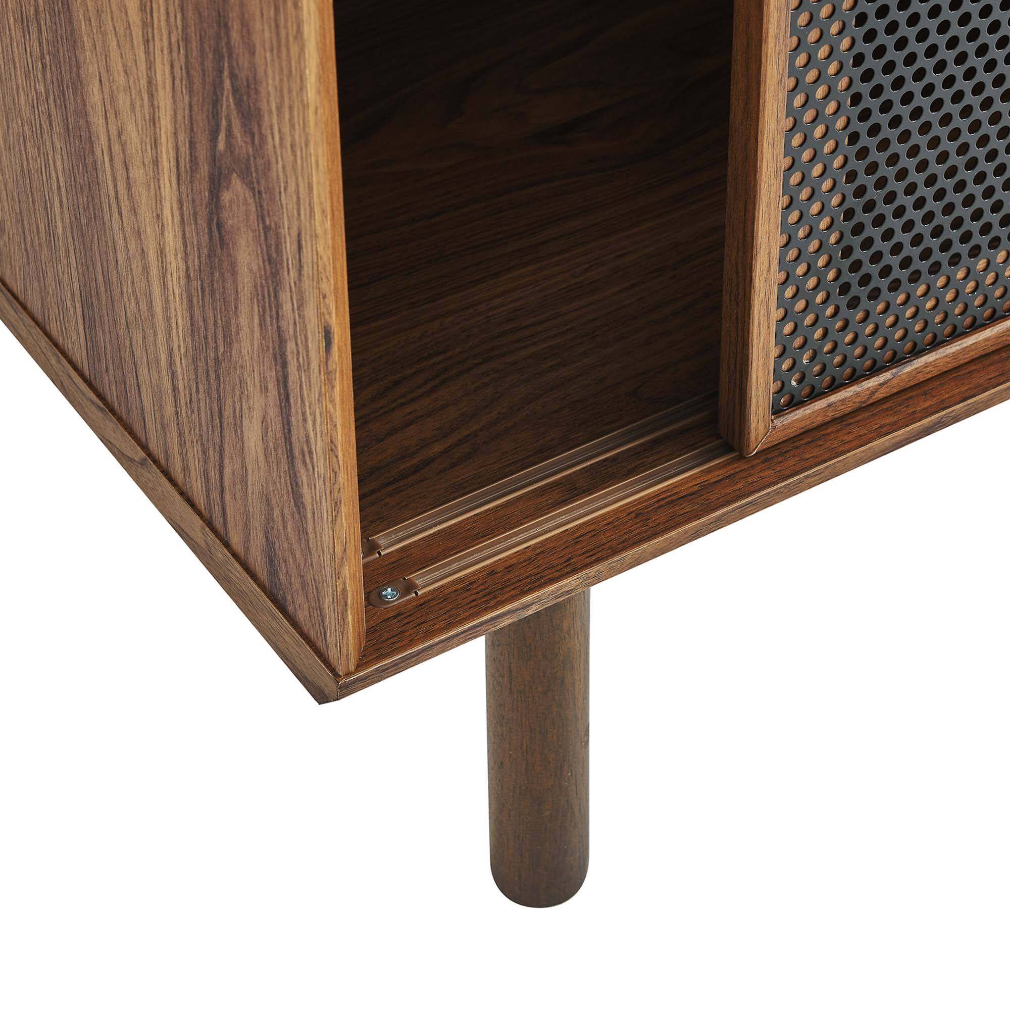 Alt View 6. Modway - Kurtis 47" Display Cabinet by Modway - Walnut.