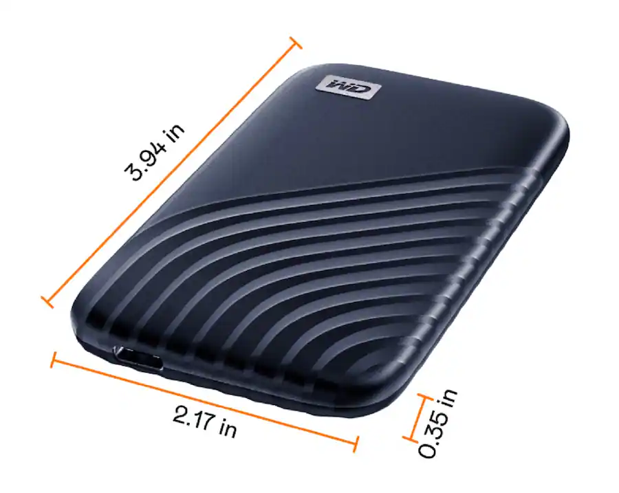 Ssd 1tb External Wd My Passport Ssd Portable Storage WD My