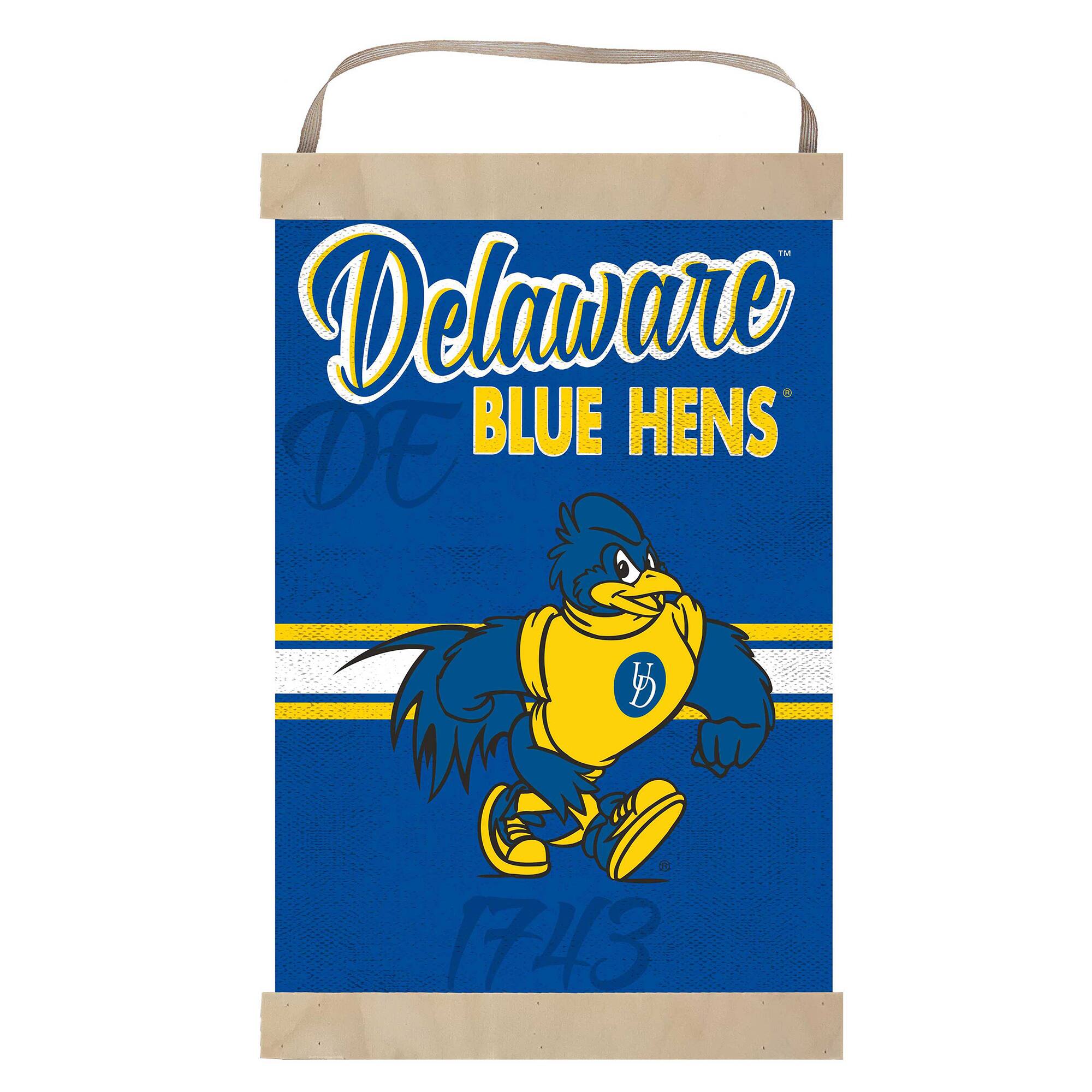 Delaware  
DE BLUE HENS  
1743