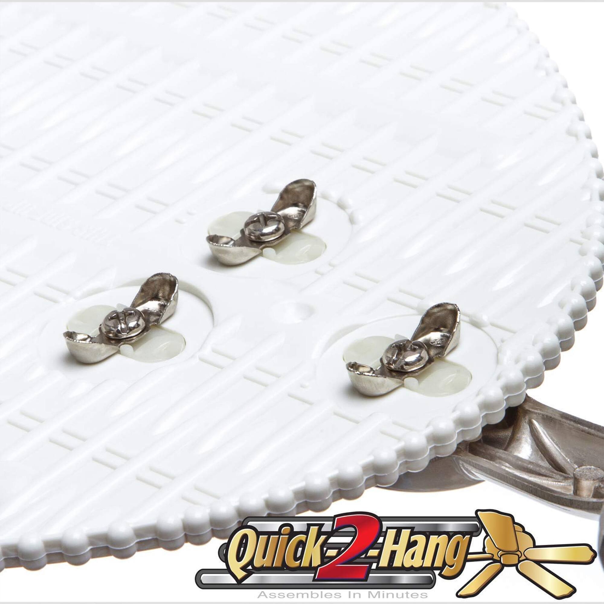 Quick 2-Hang Assembles In Minutes