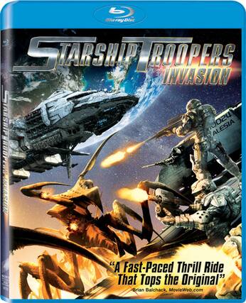 Front. Starship Troopers: Invasion - BLU-RAY.