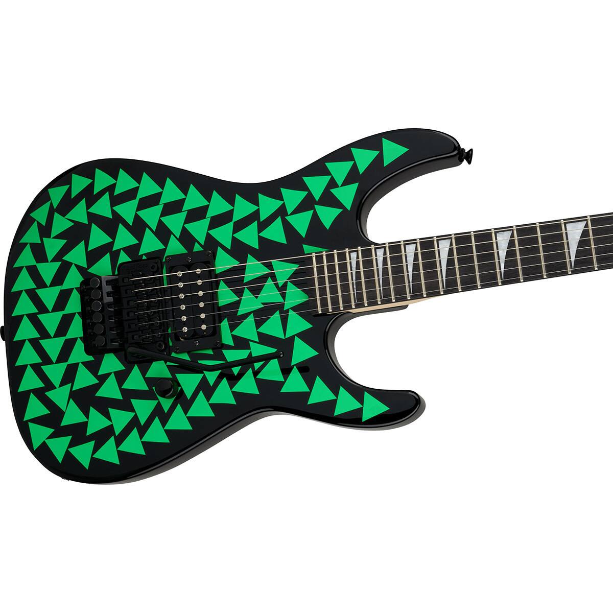 Alt View 3. Jackson - Jackson X Series Dinky DK1A Electric Guitar, Illuminati.