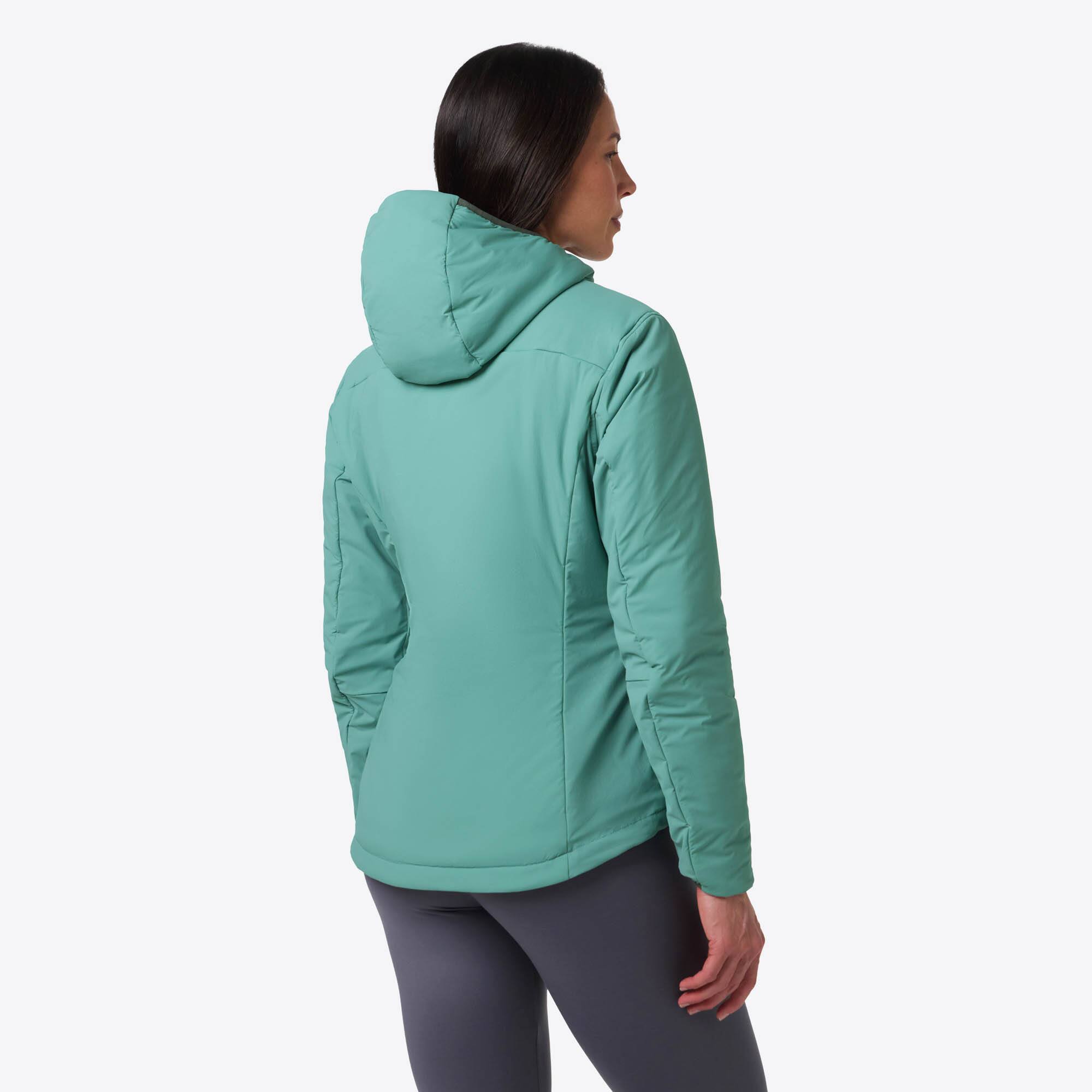 Alt View 2. Mobile Warming - Women's Luma Heated Jacket - Teal.