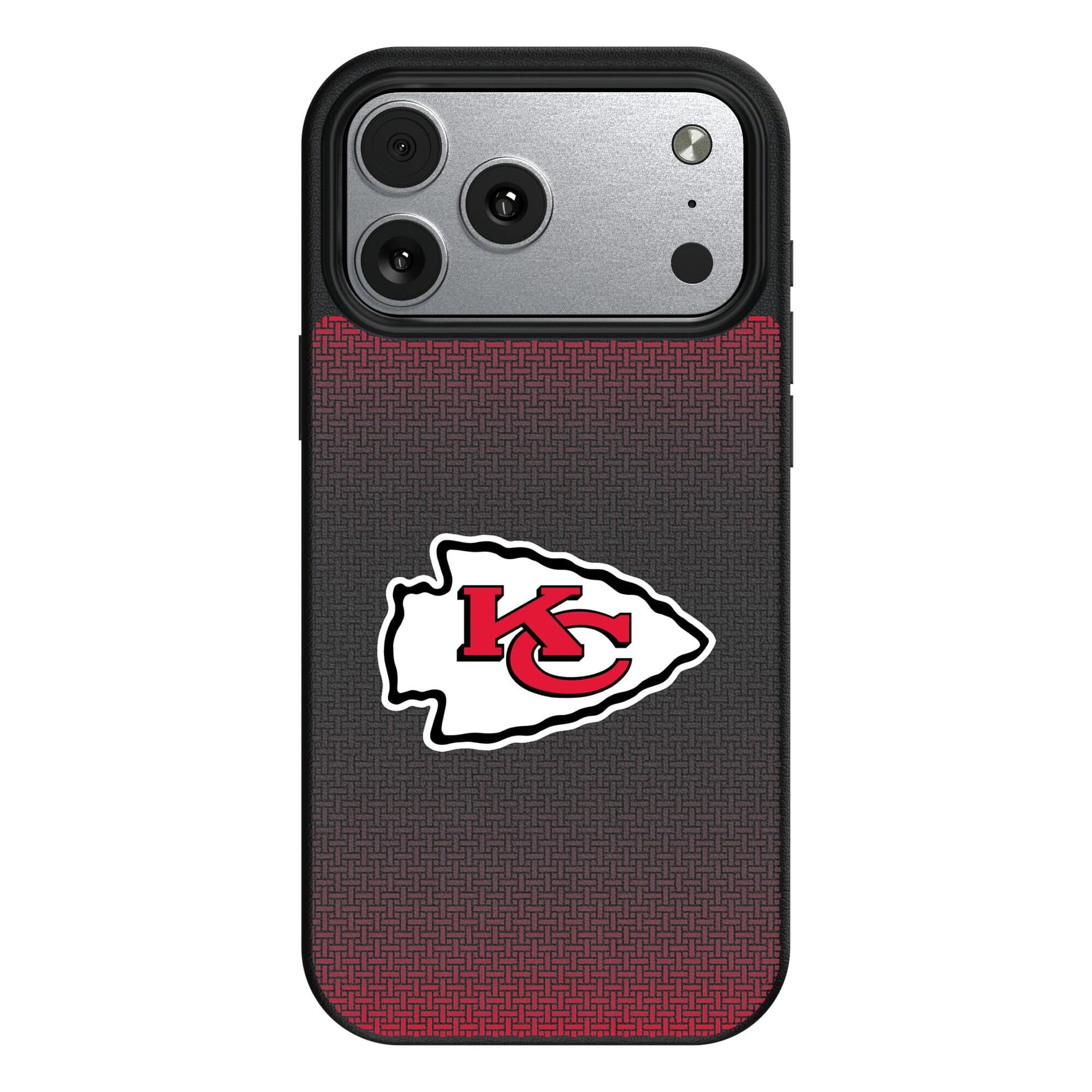 Keyscaper - NFL - Kansas City Chiefs Linen Logo iPhone Magnetic Bump Case - 17 - Black price history on PriceWatchPro