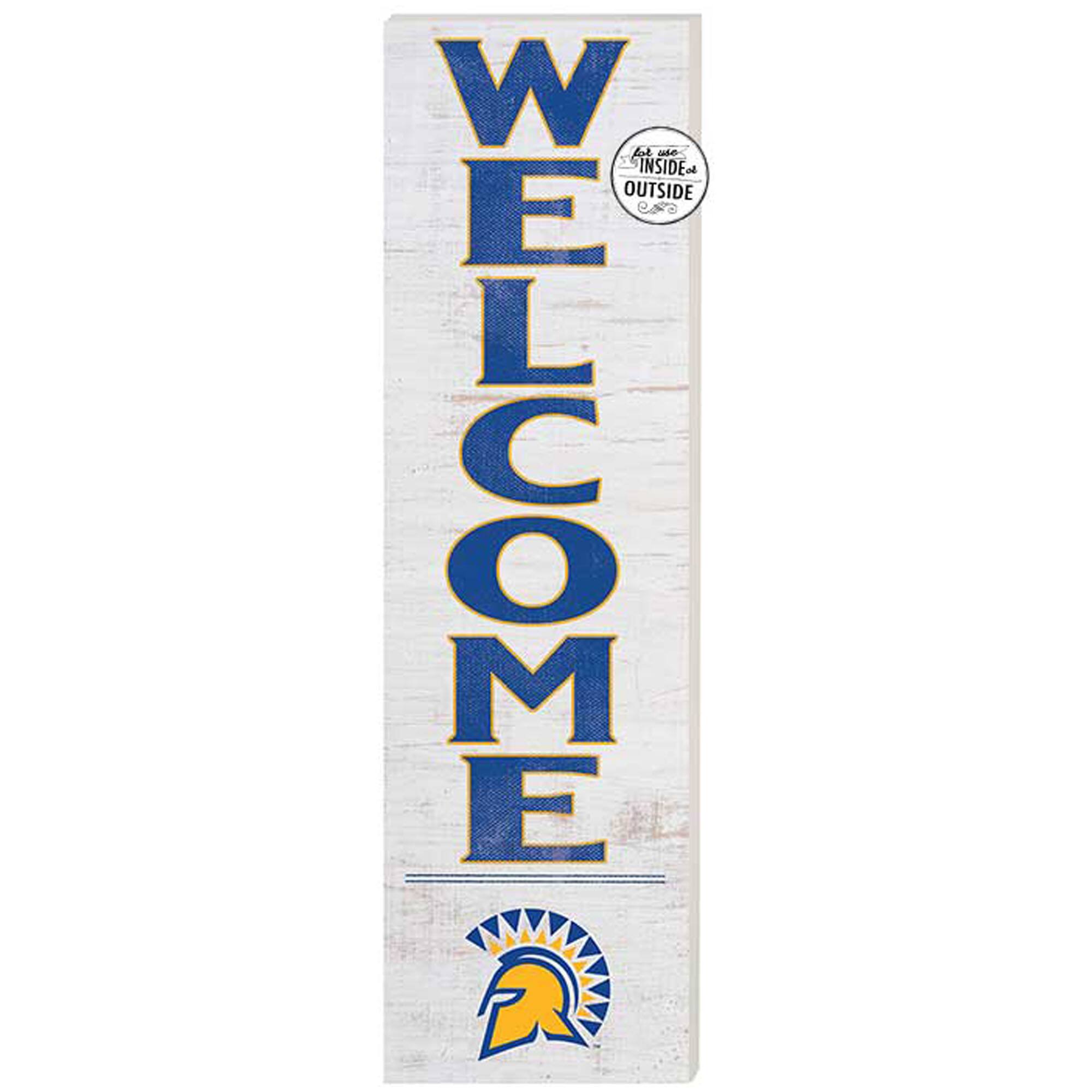 San Jose State Spartans 10'' x 35'' Indoor/Outdoor Welcome Sign
