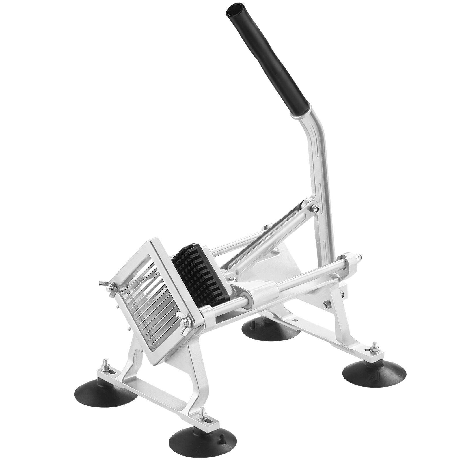 Alt View 9. Glintex - Commercial Vegetable Slicer 1/4 Inch Stainless Manual Cutter Non-slip Feet Fruit Vegetable Cutters & Slicers.