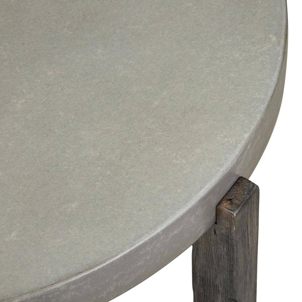 Alt View 2. Liberty Furniture Industries - Cascade End Table in Wirebrush Rustic Brown - Brown.