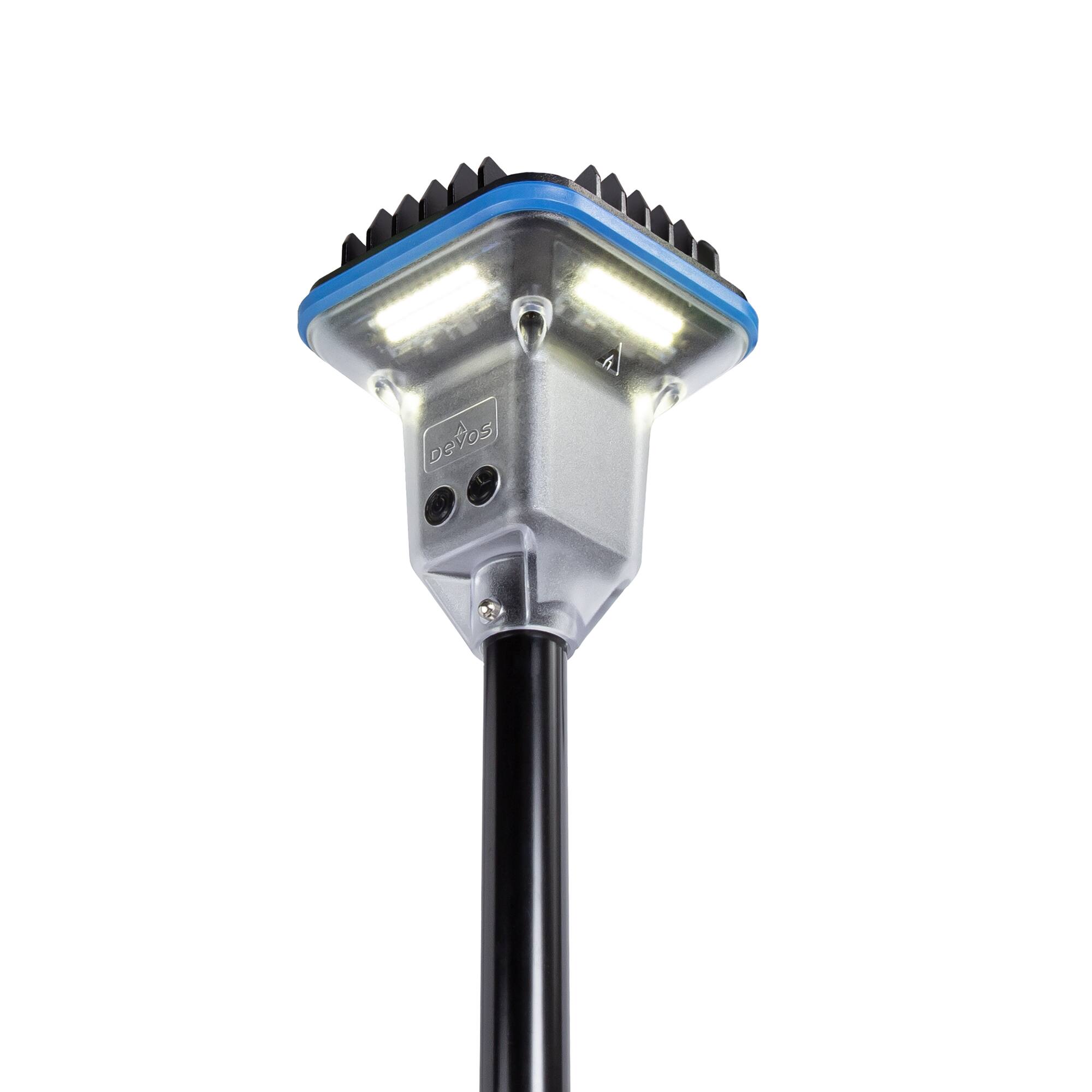 Left. Devos Outdoor - LightRanger 4000 Rechargeable 4000 Lumen Adjustable Overhead Light.