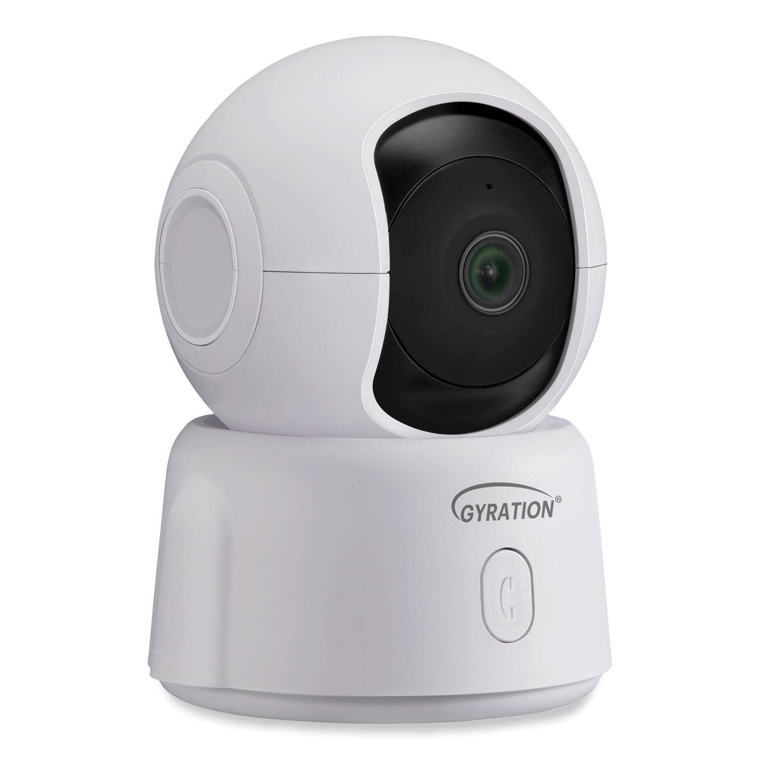 Alt View 2. Adesso - Adesso CYBERVIEW 2000 Cyberview 2000 1920 x 1080 Pixels 2MP Smart WiFi Pan/Tilt Camera - White.