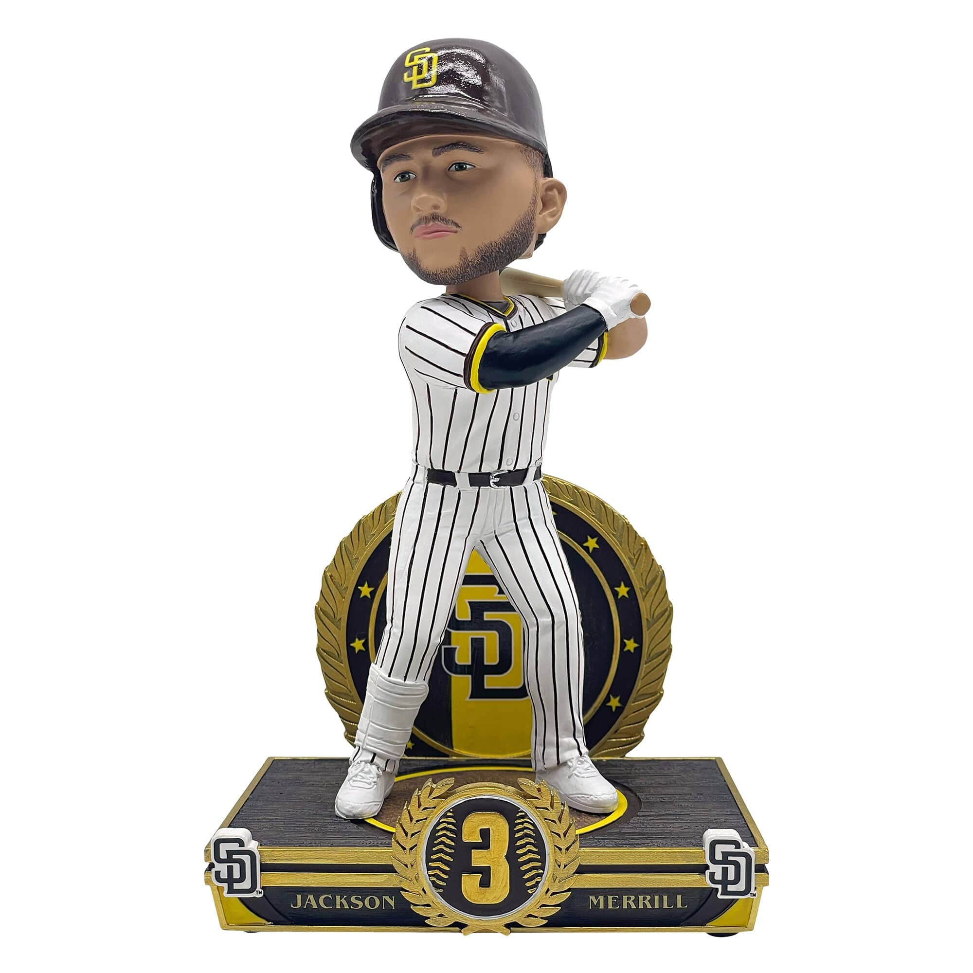 FOCO - Jackson Merrill San Diego Padres 8" Exclusive Elite Icon Bobblehead - Multicolor