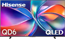 Hisense - 43" Class QD6 Series Hi-QLED 4K UHD Smart Fire TV (2025)