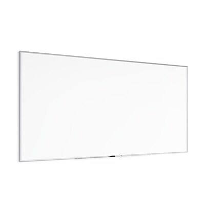 Alt View 4. U Brands - Steel Dry-Erase Whiteboard, Aluminum Frame, 8' x 4'.