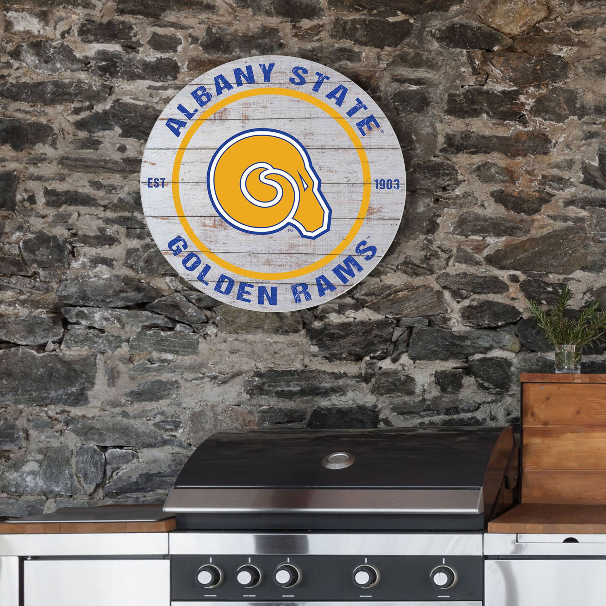 ALBANY STATE  
EST 1903  
GOLDEN RAMS