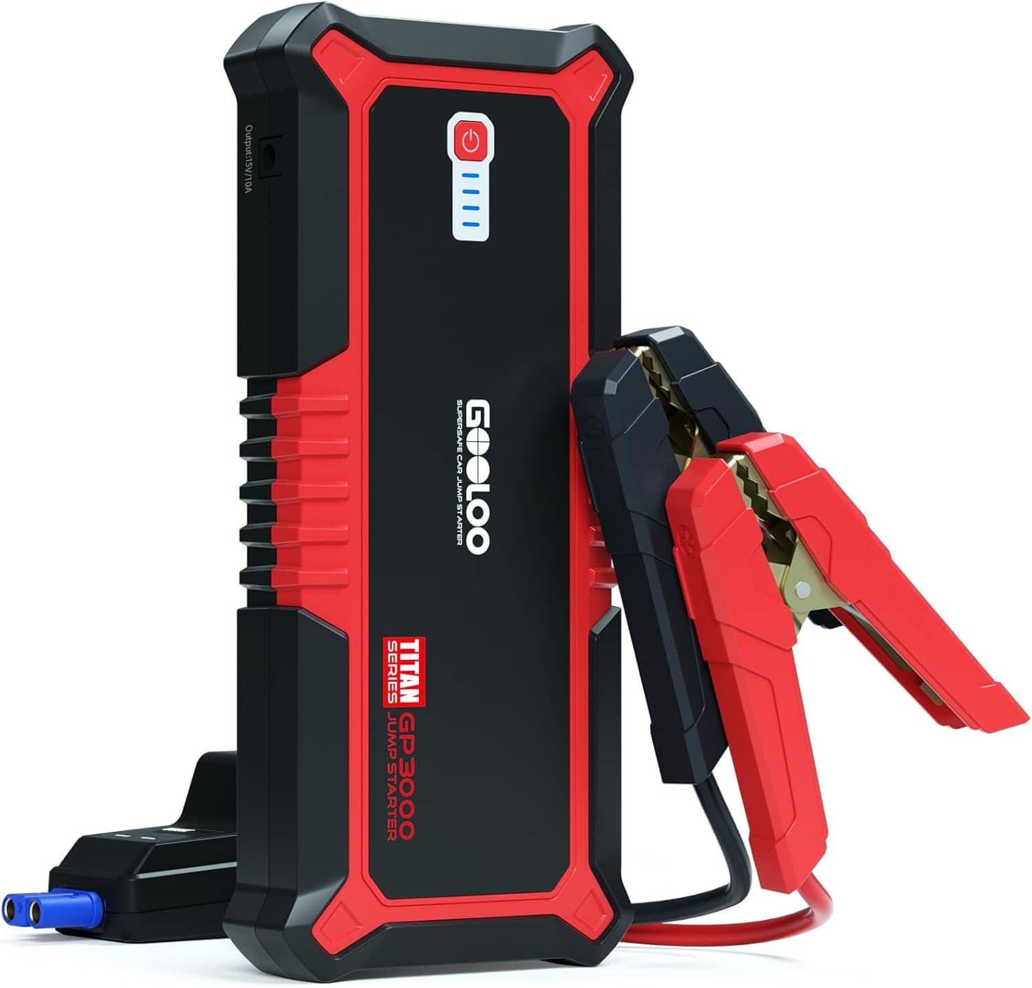 GOOLOO - GP3000 Jump Starter, 3000A for Diesel Engines, Safe Lithium Battery Booster, USB Quick Charge, Auto Battery Starter price history on PriceWatchPro