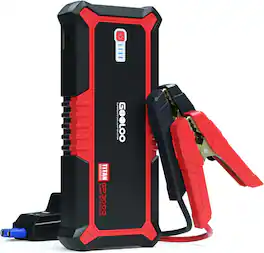 GOOLOO - GP3000 Jump Starter, 3000A for Diesel Engines, Safe Lithium Battery Booster, USB Quick Charge, Auto Battery Starter