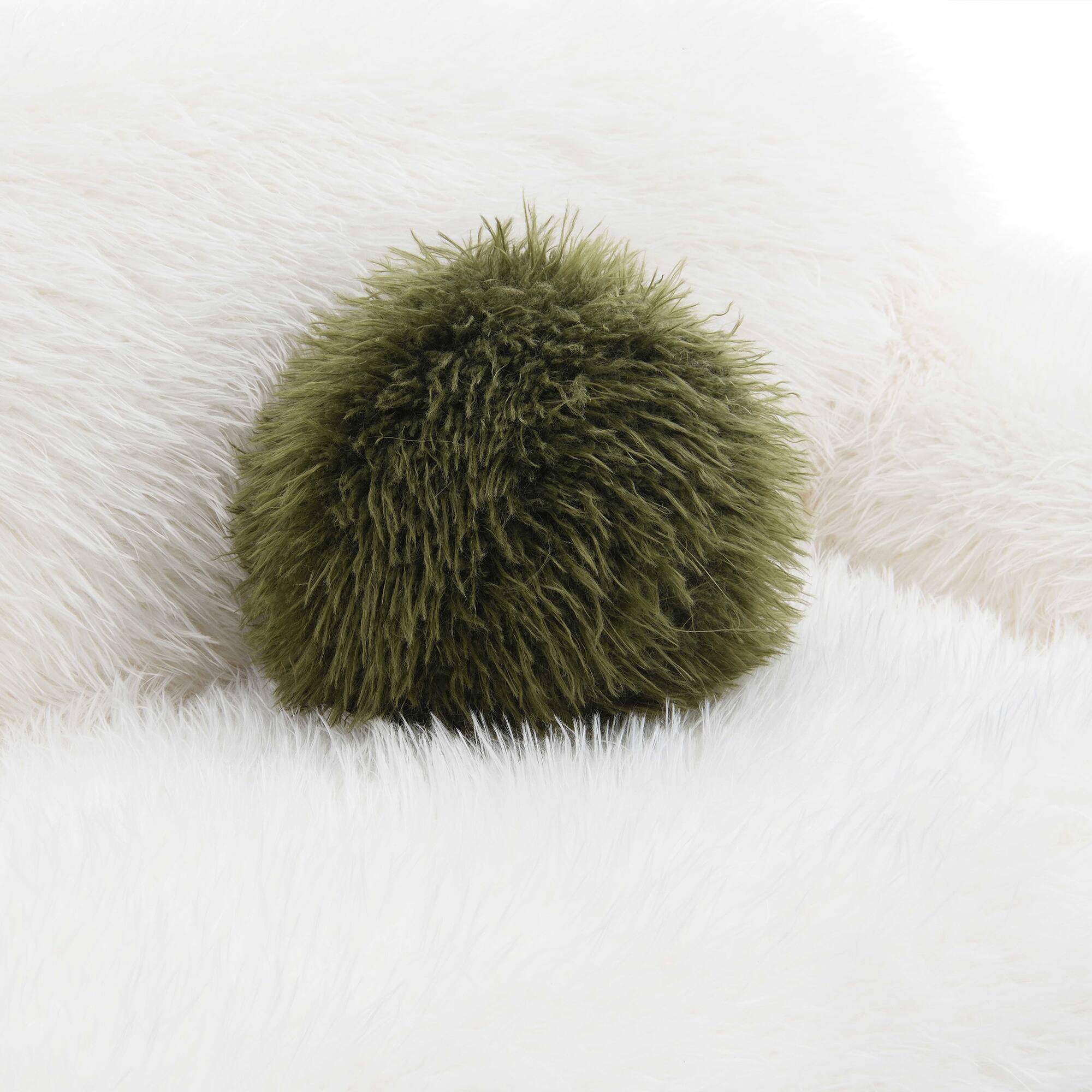 Alt View 6. Vaczon - Faux Fur Loveseat Chair Cozy Shaggy Plush Sofa for Home, Apartment, Lounge Area with Accent Pillows - White.