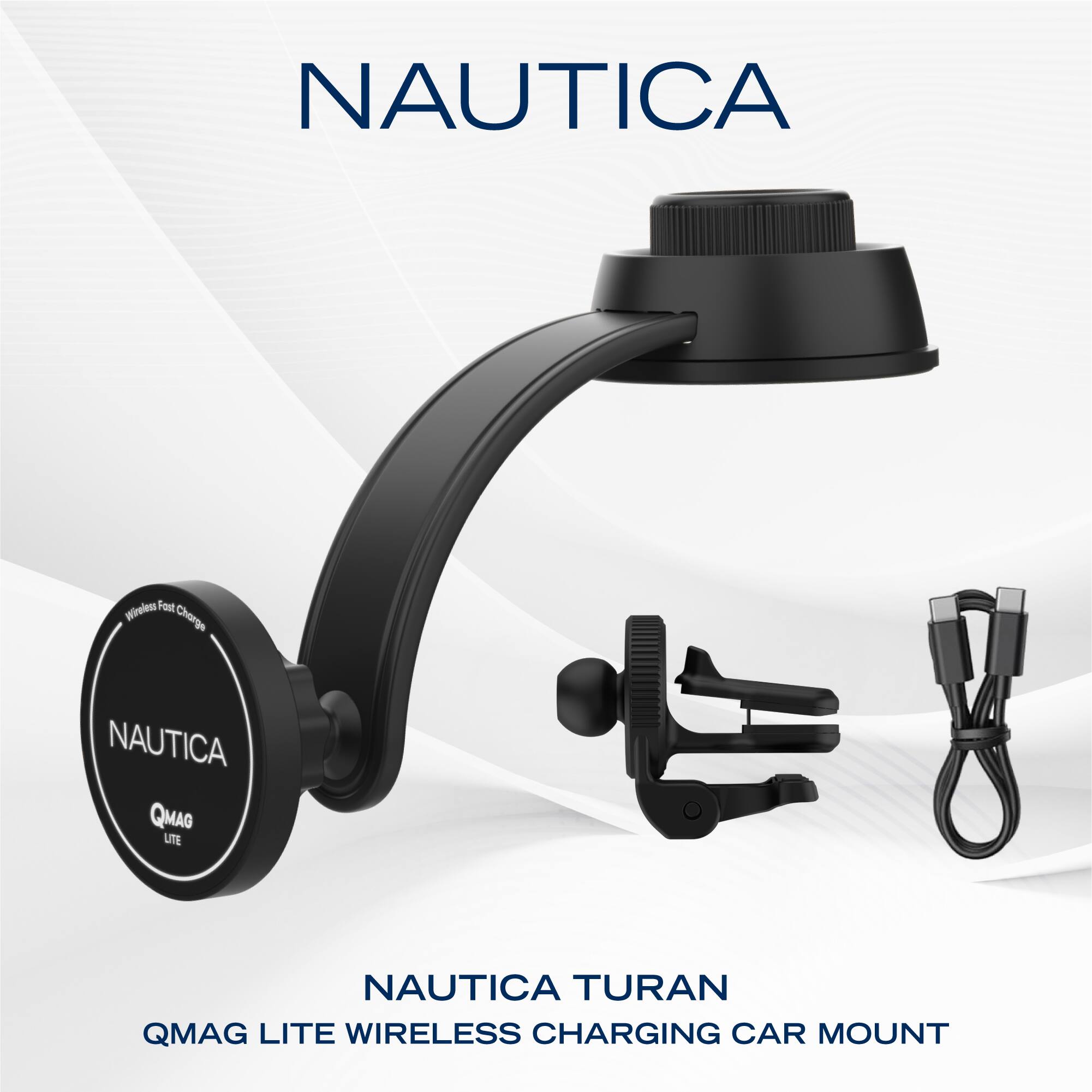 NAUTICA  
NAUTICA TURAN  
QMAG LITE WIRELESS CHARGING CAR MOUNT