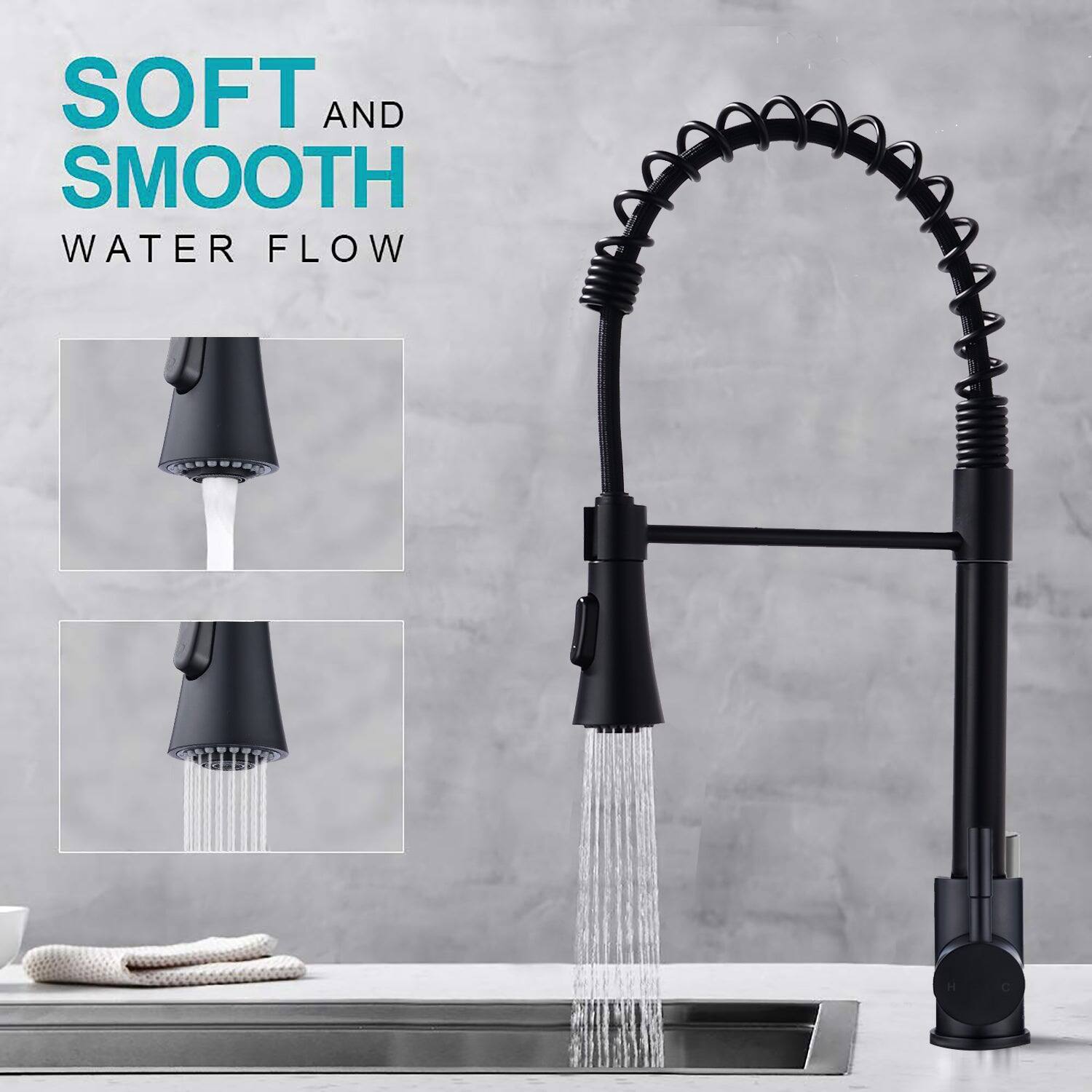 SOFT AND SMOOTH WATER FLOW