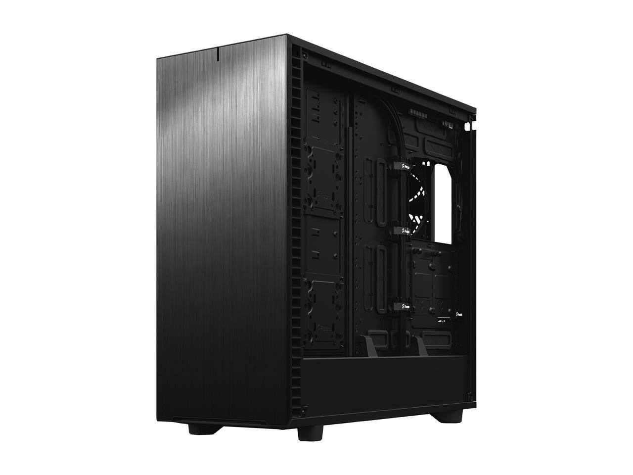 Alt View 5. Fractal Design - Fractal Design Define 7 XL E-ATX Silent Full Tower Case - Black.