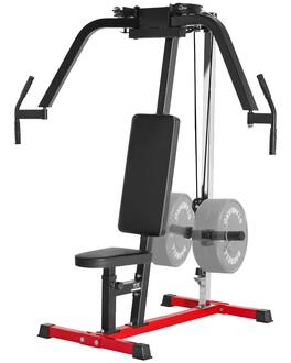 VEVOR - Chest Fly Machine, Upper Body Specialty Machine for Home Gym, Adjustable Fly and Reverse Delt Machine - Black