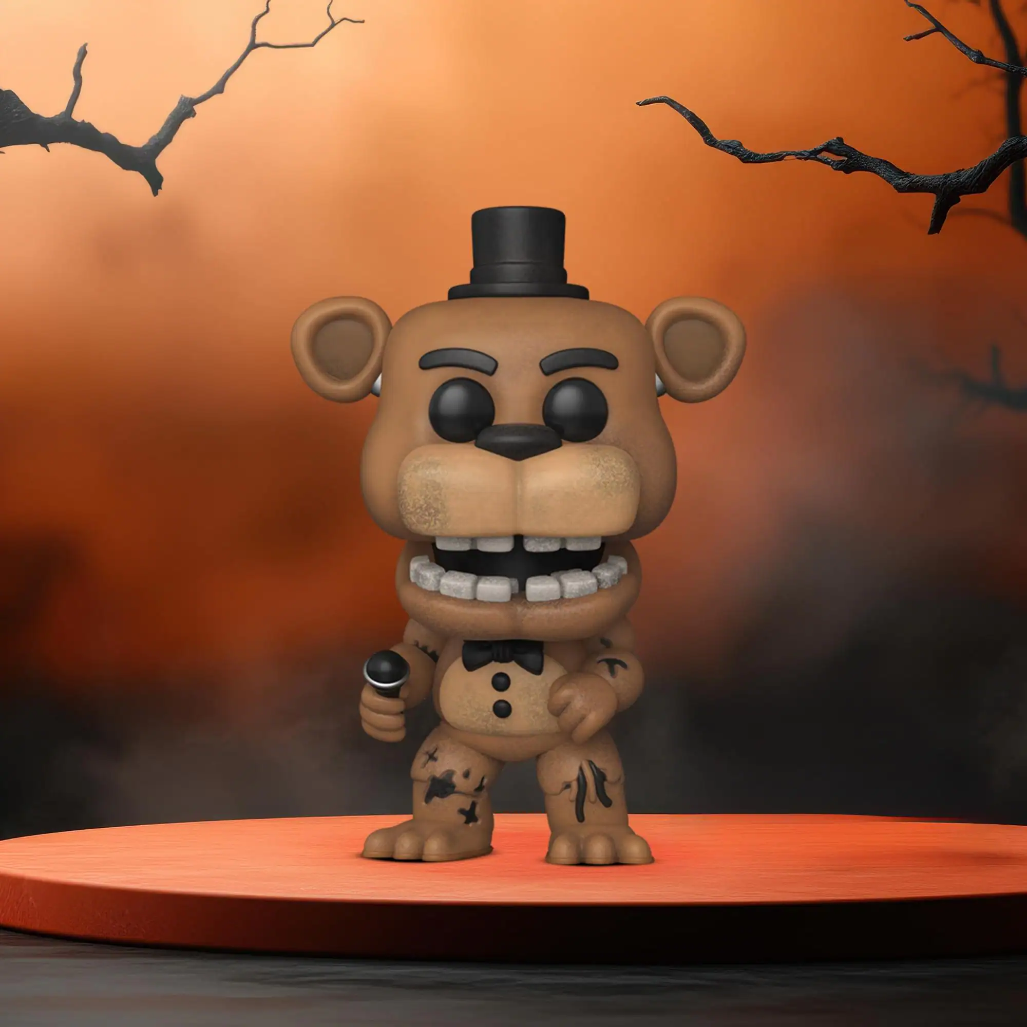 Alt View 3. Funko - FUNKO POP! Games: Five Nights at Freddy's - Withered Freddy (FNAF)   - Collectibles - Multicolor.