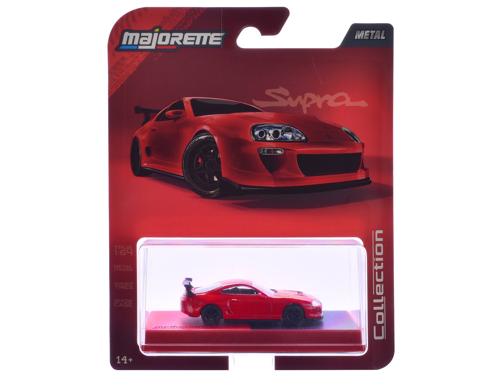 Majorette Metal 19 Supra True 1:64 Metal Chassis Humbucker Tires Show Case 14+ B Collection