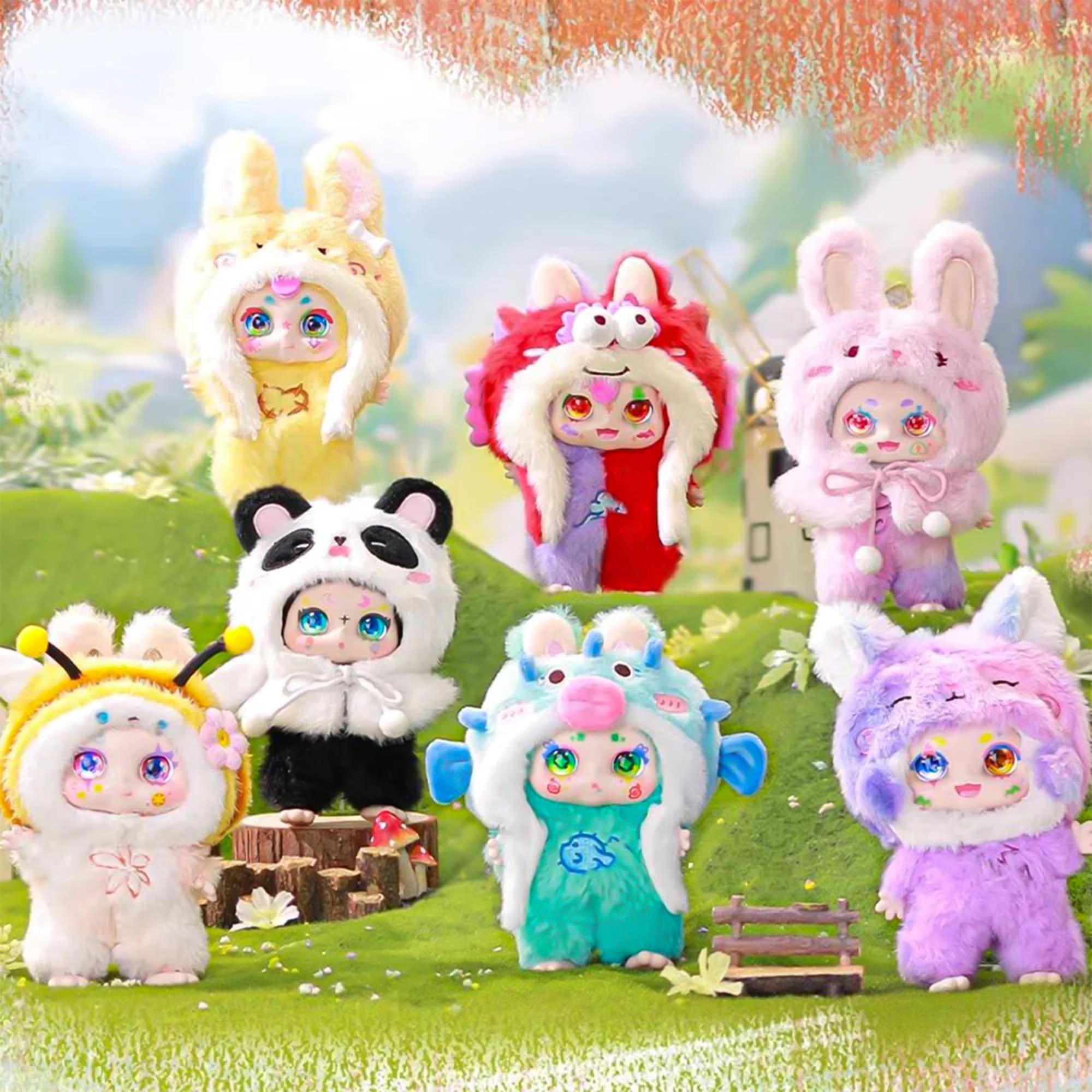 Alt View 1. Estar Culture Ent. - Kimmon Mimon's Wilderness Dream Series | 7 Inch Plush Blind Box - Multi-Colored.