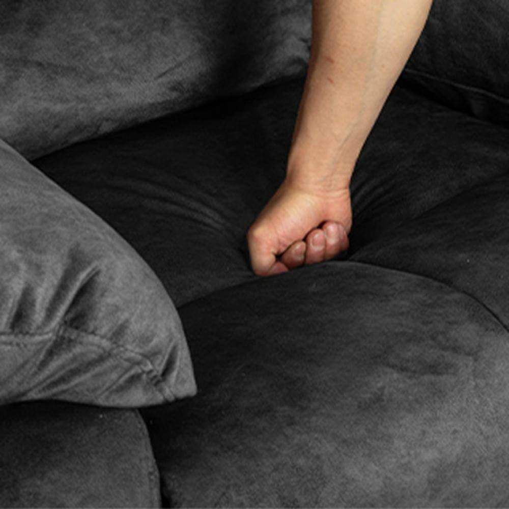 Back. Kadyn - Swivel Rocking Recliner Chair, 8-Point Massage & Heat, 360° Rotation, USB Port, Cup Holders, Gray - Gray.