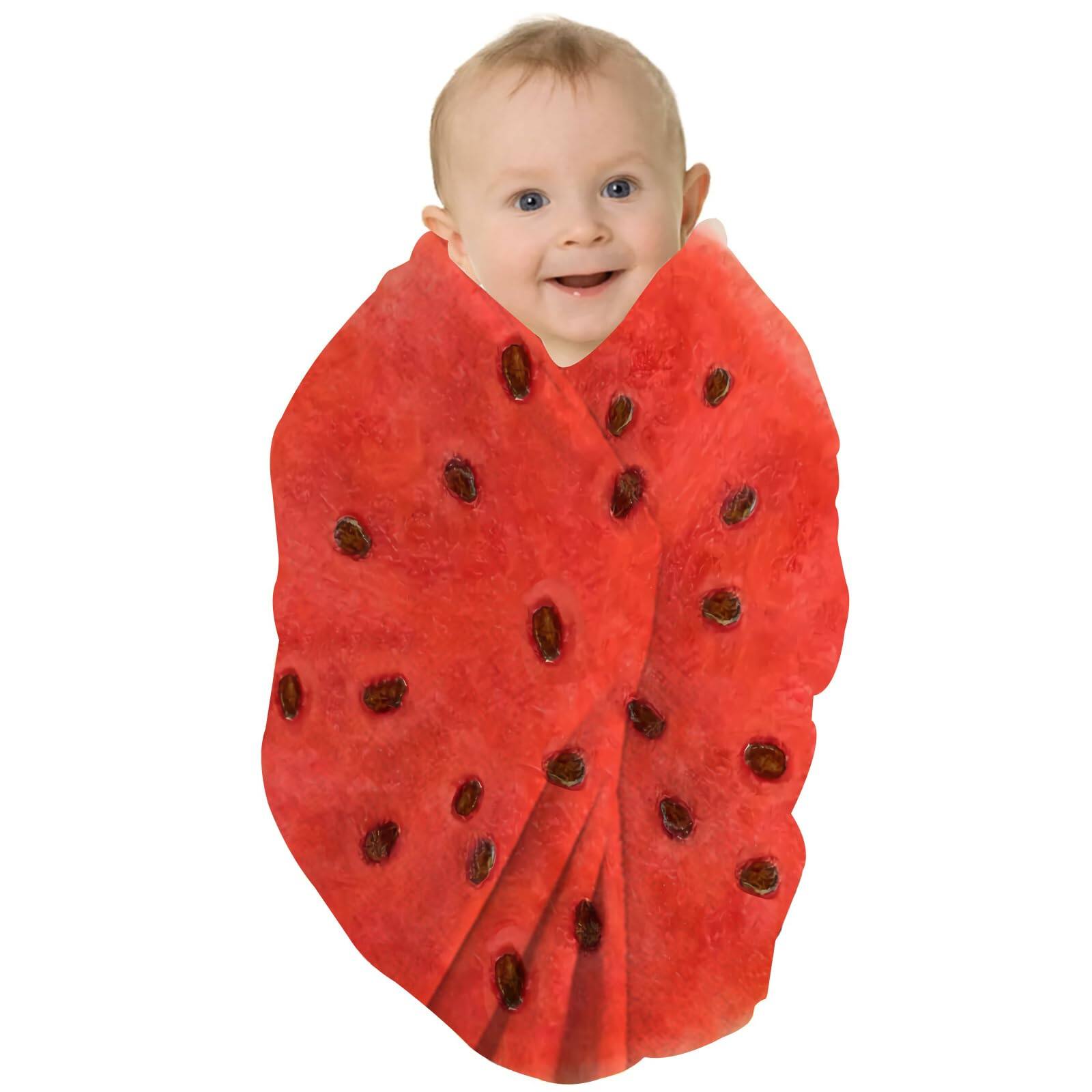 Alt View 1. Fabibe - Watermelon Blanket  Funny Food For Adults & Realistic 36 Inch Round Throw single-layer - Color18 60 Inches.