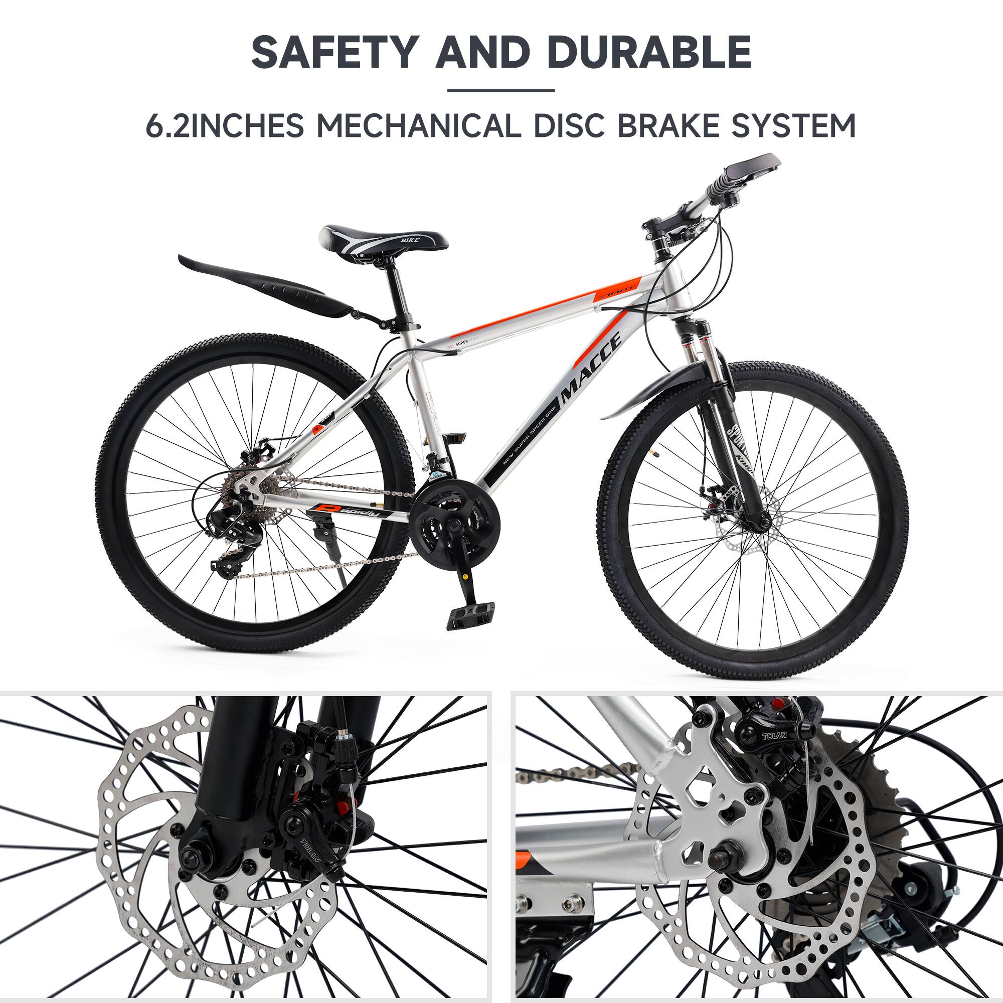 SAFETY AND DURABLE  
6.2 INCHES MECHANICAL DISC BRAKE SYSTEM