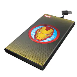 Keyscaper - Marvel Grid 5000mAh Flat Powerbank - Iron Man