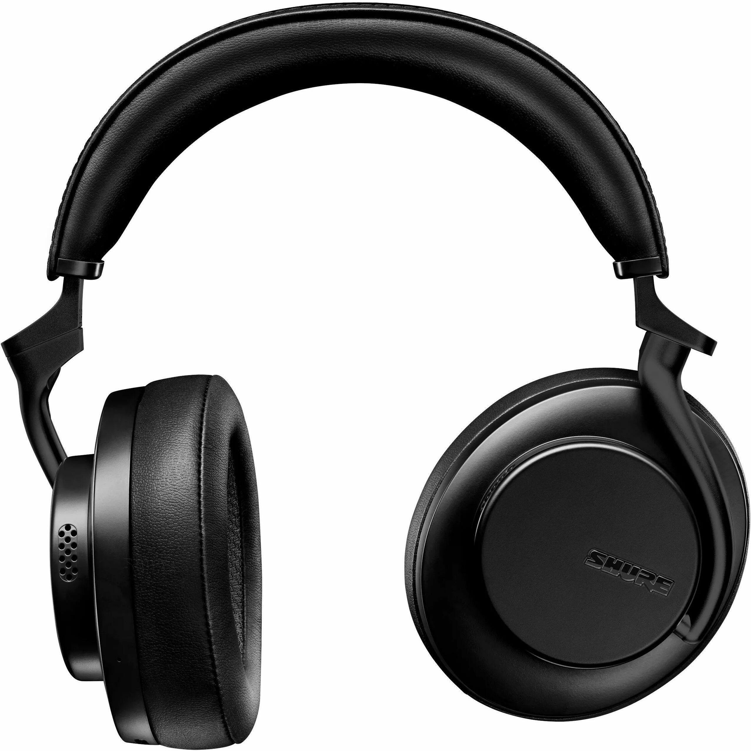Alt View 1. Shure - Shure AONIC 50 GEN 2 Wireless Noise Cancelling Headphones - Stereo - Mini-phone (3.5mm) - Wired/Wireless - Bluetooth - Black.