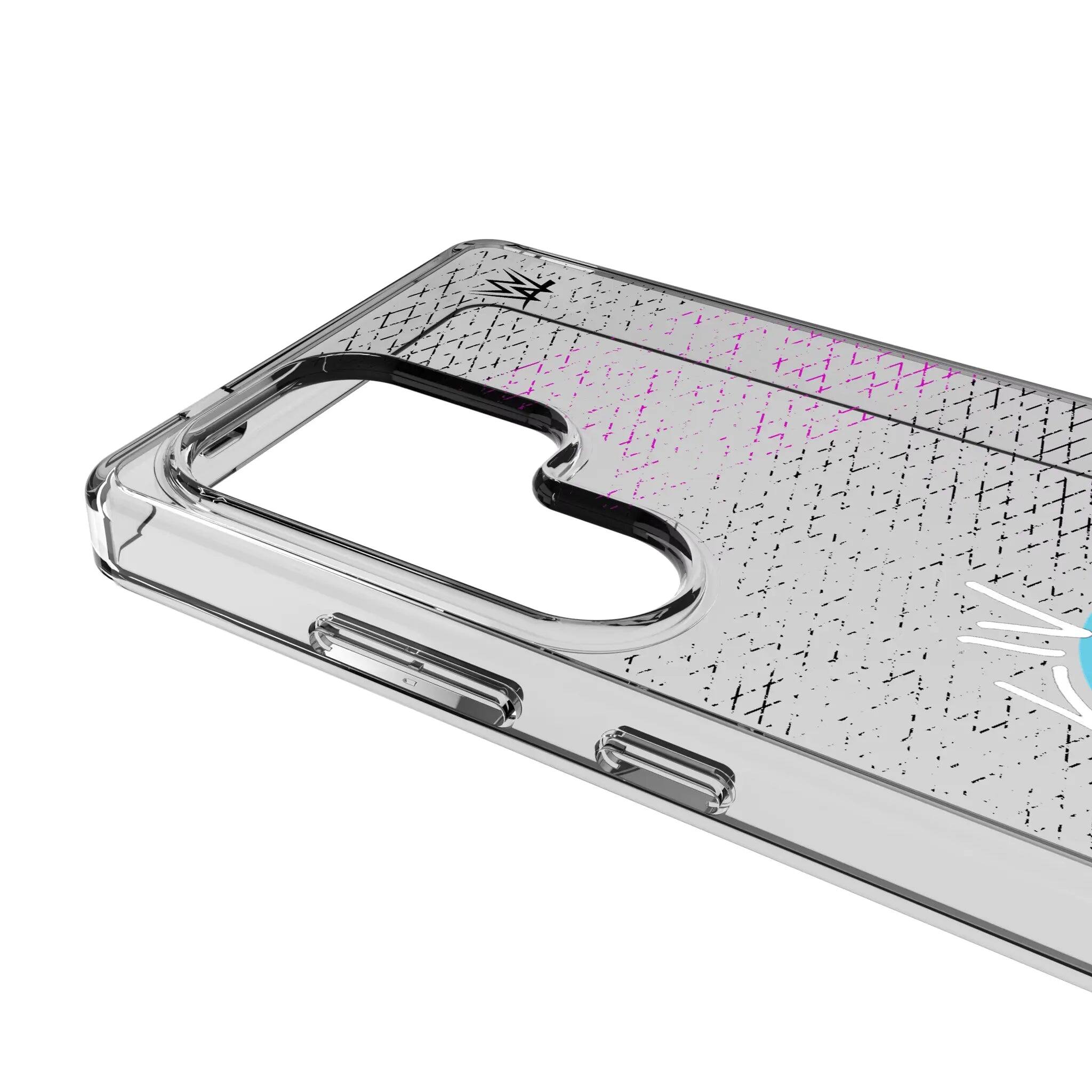 Left. Keyscaper - WWE Steel Clear Phone Case - Samsung Galaxy S21+ 5G - Liv Morgan.