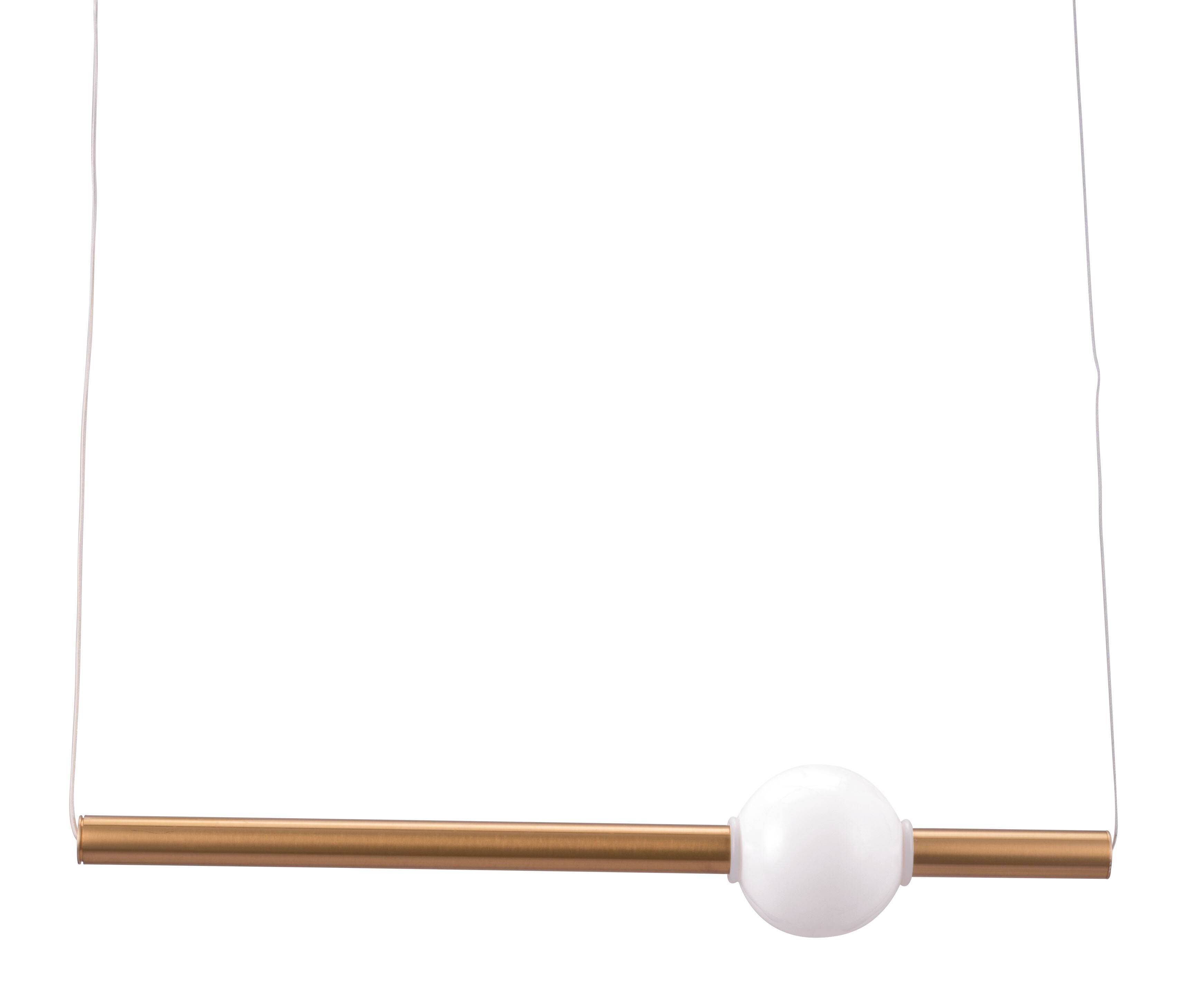 Back. Hivvago - Adeo Ceiling Lamp Brass - Brass.