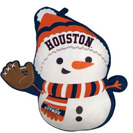 Pegasus - Houston Astros Holiday Snowman Plushlete Pillow - White