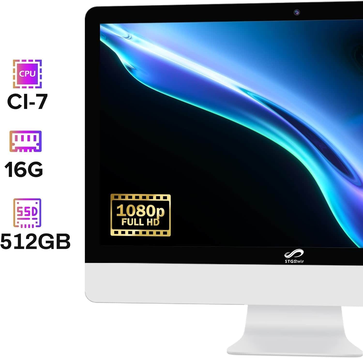 STGSivir All in One Desktop Computer, 22