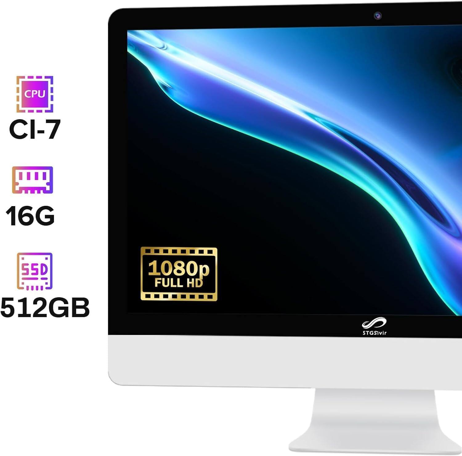 CPU CI-7  
16G  
55D  
512GB  
1080p FULL HD  
STGSvir