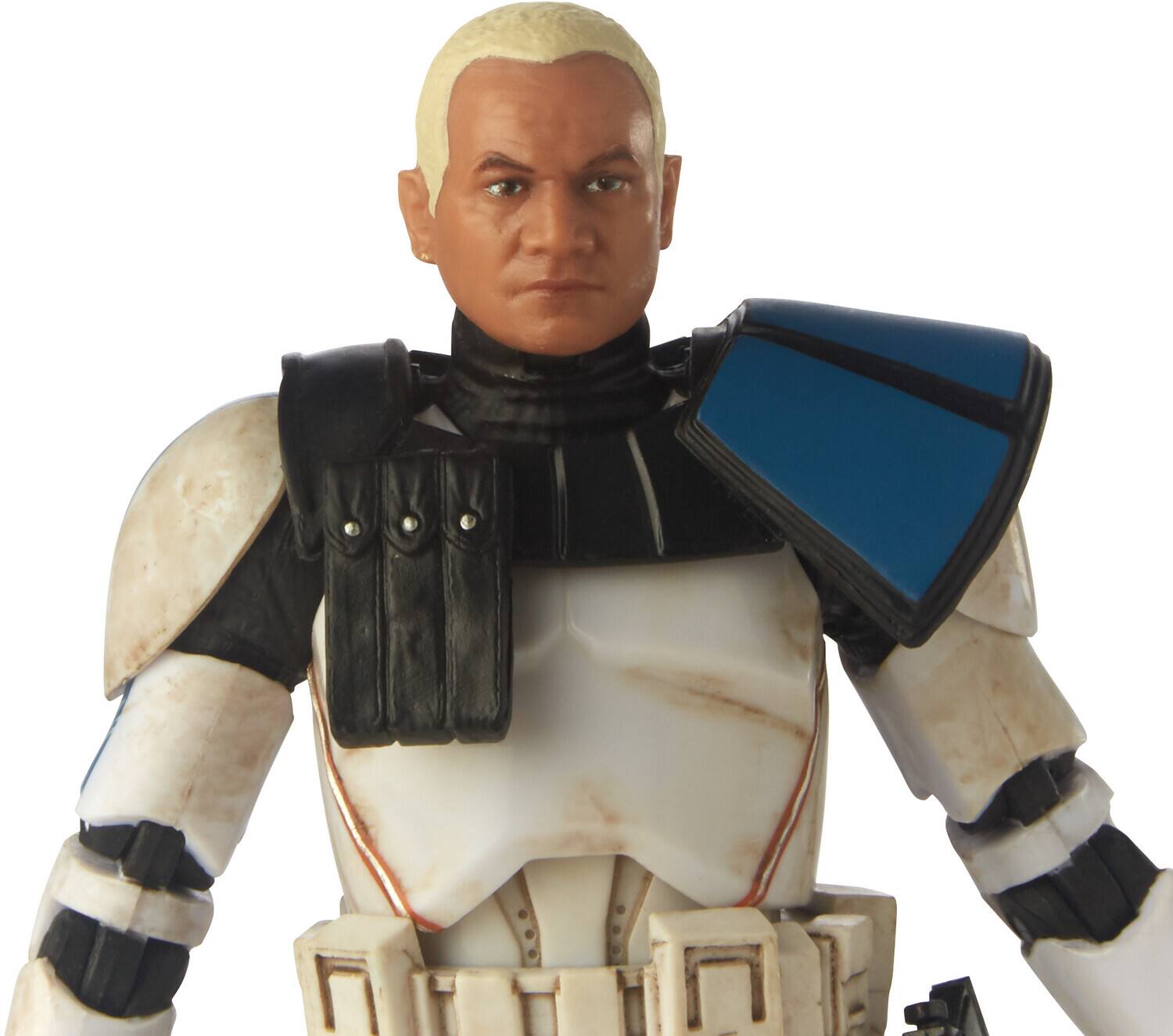 Alt View 3. Hasbro - Hasbro Collectibles - Star Wars: The Clone Wars - Black Series - Clone Captain Rex  - COLLECTABLES - Multicolor.