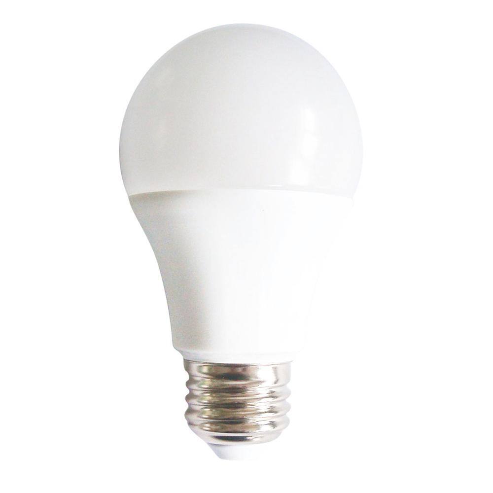 Left. Elitco Lighting - Elitco Lighting LED A19 Light Bulb - Frosted White.