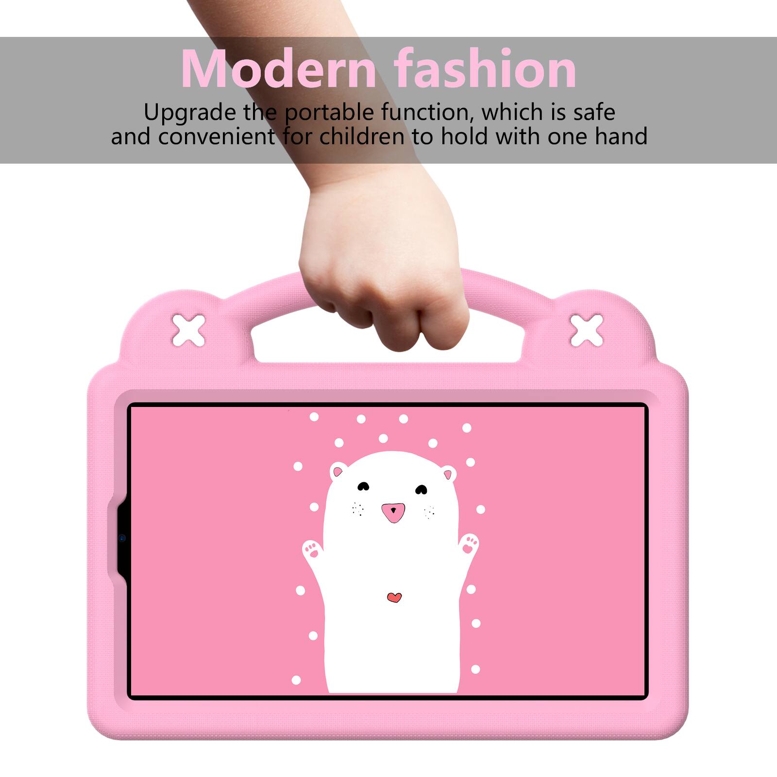Modern fashion  
Upgrade the portable function, which is safe and convenient for children to hold with one hand