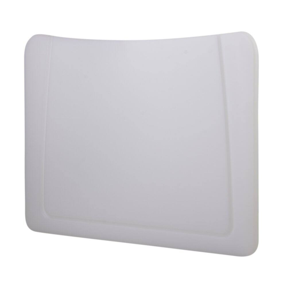 Angle. Alfi - Rectangular Polyethylene Cutting Board for AB3220DI - White.