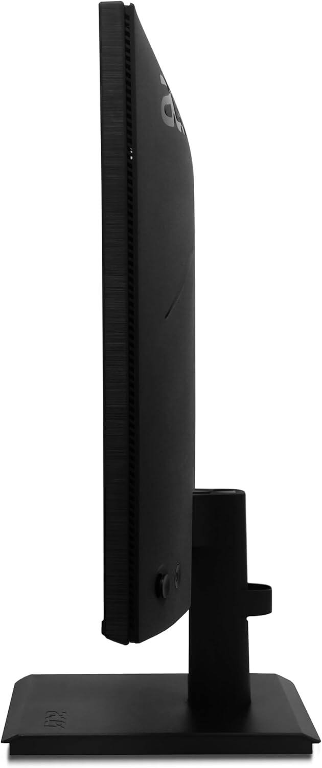 Alt View 3. Acer - Acer 24" FHD IPS Monitor with 4ms Response Time, Anti Glare, VESA Mount (100 x 100mm), HDMI, VGA & DKZ Hub, Black Color - Black.