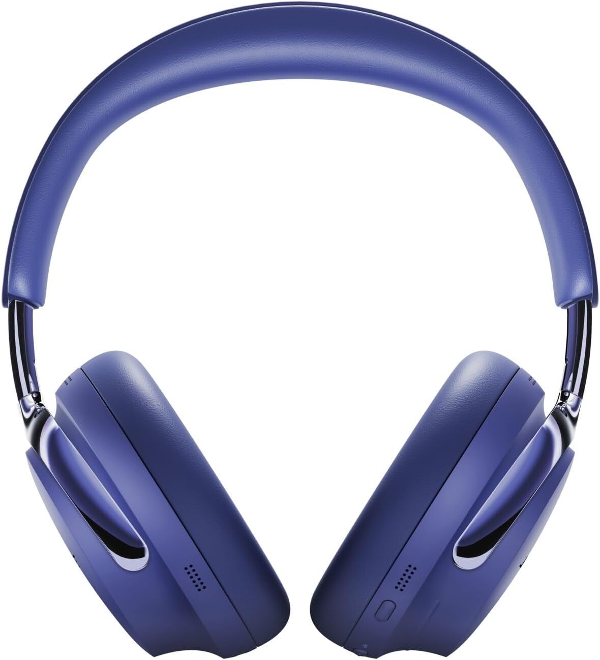 Left. Bose - Bose QuietComfort Ultra Bluetooth Headphones (2nd Gen) Bundle with Fast Charger, Noise Cancelling (Midnight Violet) - Midnight Violet.