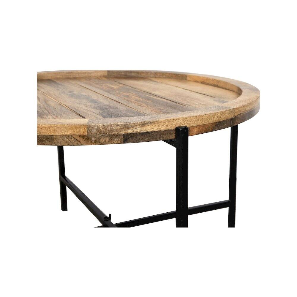 Angle. Porter Designs - Camden Solid Wood Coffee Table - Natural.