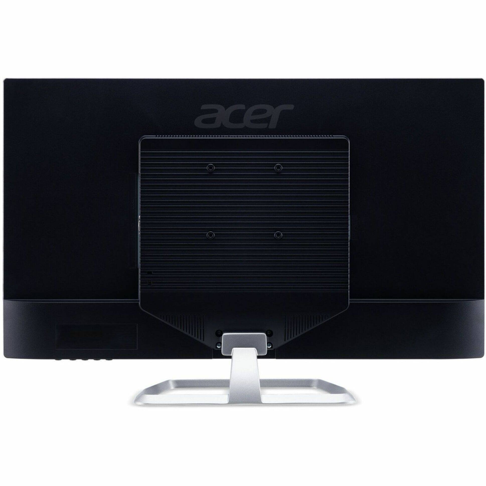 Alt View 11. Acer - 31.5" IPS LCD FHD 60Hz Monitor (VGA, HDMI) - Black.