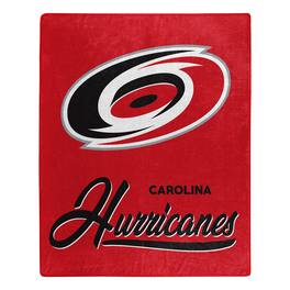 Northwest - Carolina Hurricanes 50" x 60" Signature Raschel Plush Throw Blanket - Multicolor