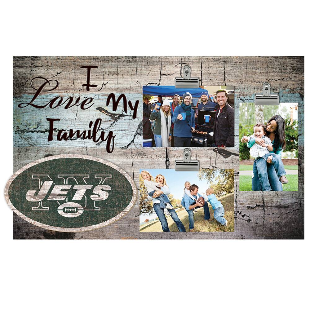 11" x 19" I Love My Family Clip Photo Frame