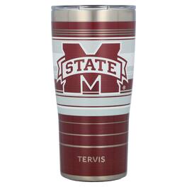 Tervis - Mississippi State Bulldogs 20oz. Hype Stripe Stainless Steel Tumbler - Multicolor